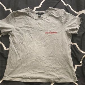 Gray short sleeve Forever 21 shirt